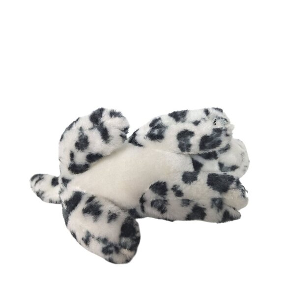 Snow Leopard Talking Plush Stuffed Animal White Black Gray - Picture 7 of 7